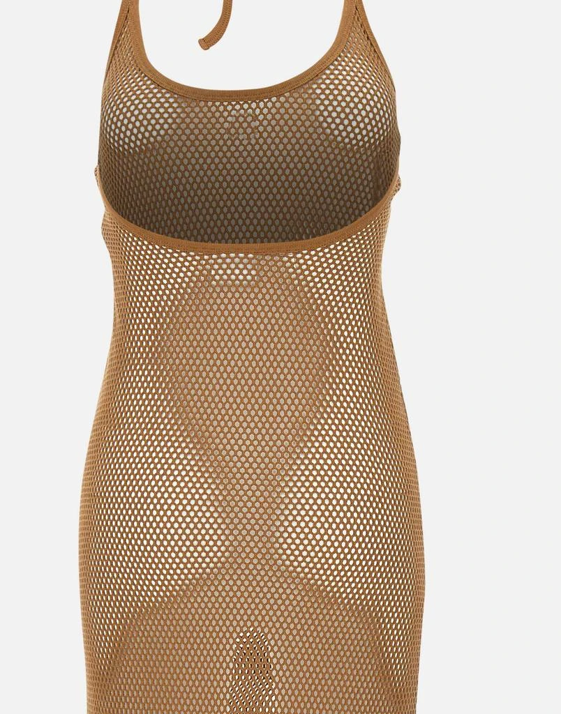 courreges "Holistic mesh long dress" 5