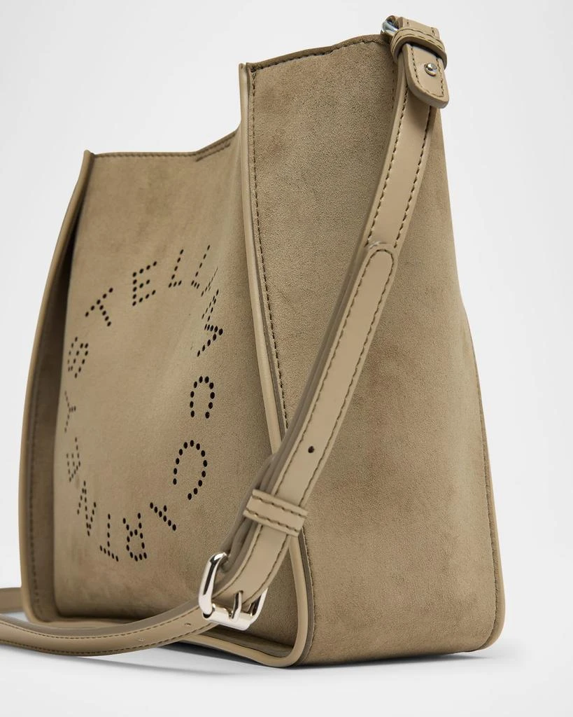 Stella McCartney Alter Suede Piped Crossbody Bag 5