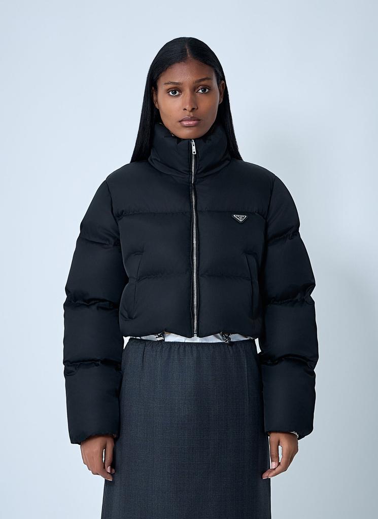 Prada Long Velour Duffle Coat - Jackets - Free Shipping - BeyondStyle