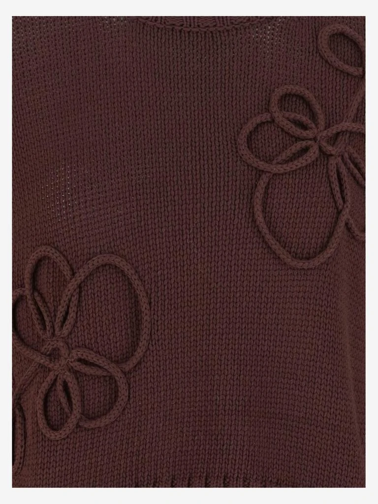 BRUNO MANETTI Bruno Manetti Floral Knit Sweater 3