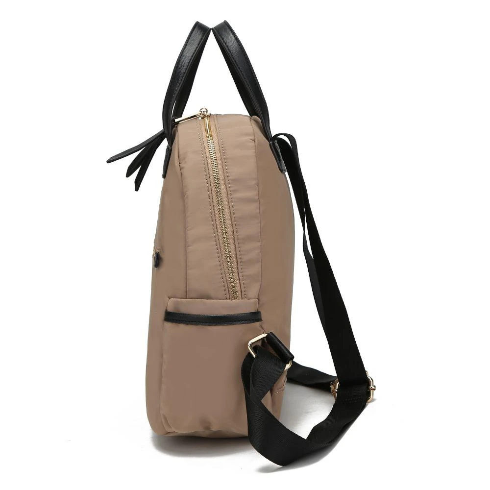MKF Collection By Mia K. Greer Nylon Backpack Multi Pockets 5