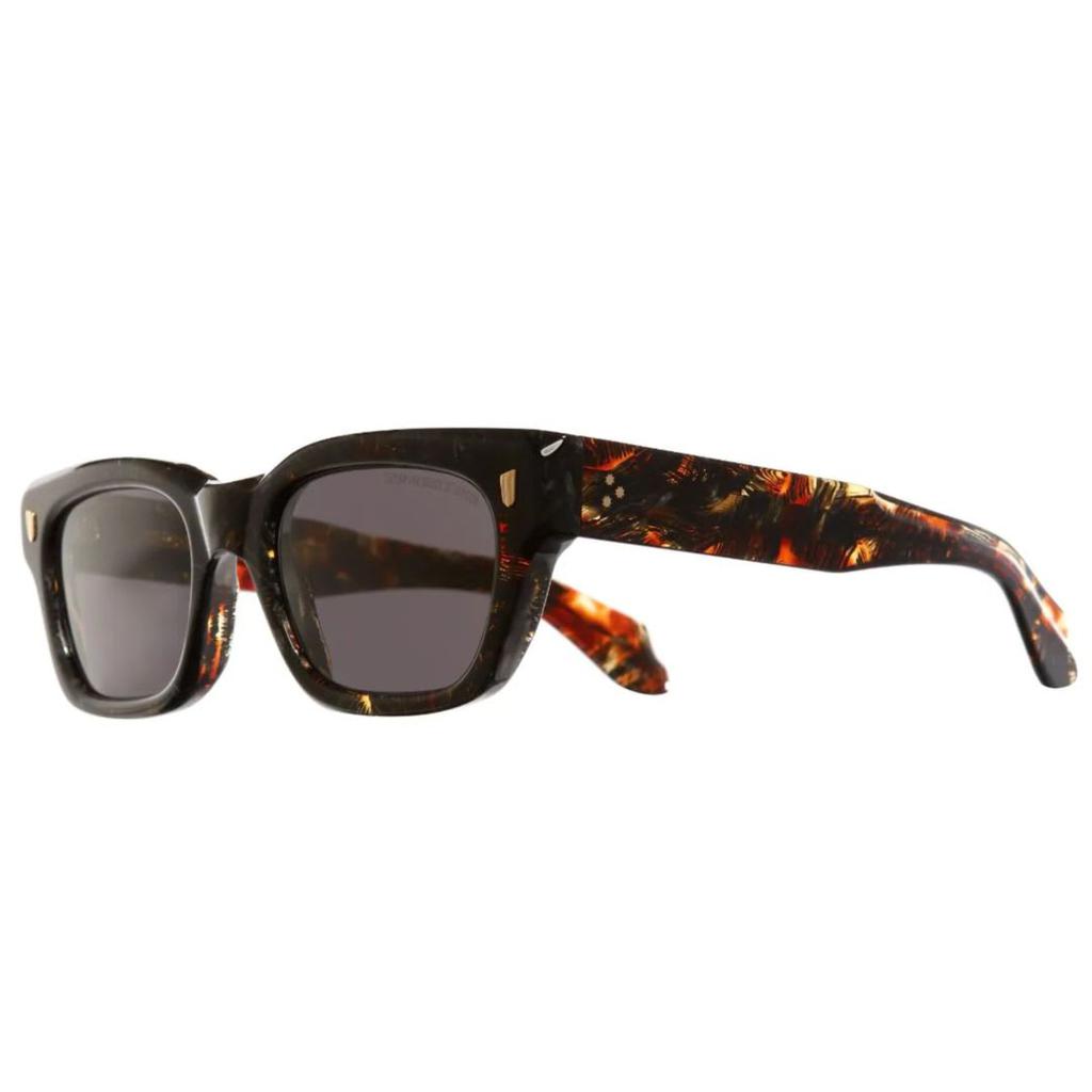 Cutler and Gross 1391-01 53mm Black Acetate Sunglasses