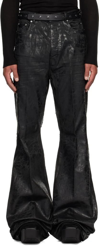 Rick Owens Black Concordians Bolans Jeans 1