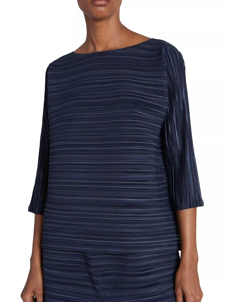 Pleats Please Issey Miyake Energy Synergy Sheer Bounce Top 6