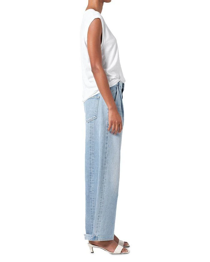 AGOLDE Darsha High Rise Wide Leg Jeans in Replica 5
