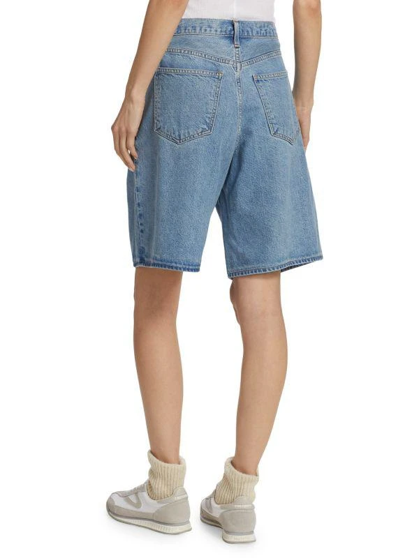 AGOLDE Ellis Denim Wide-Leg Trousers Shorts 2