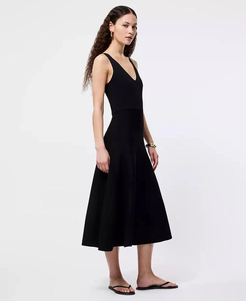 French Connection Women
s V-Neck Fit 
Flare Midi Dress 2