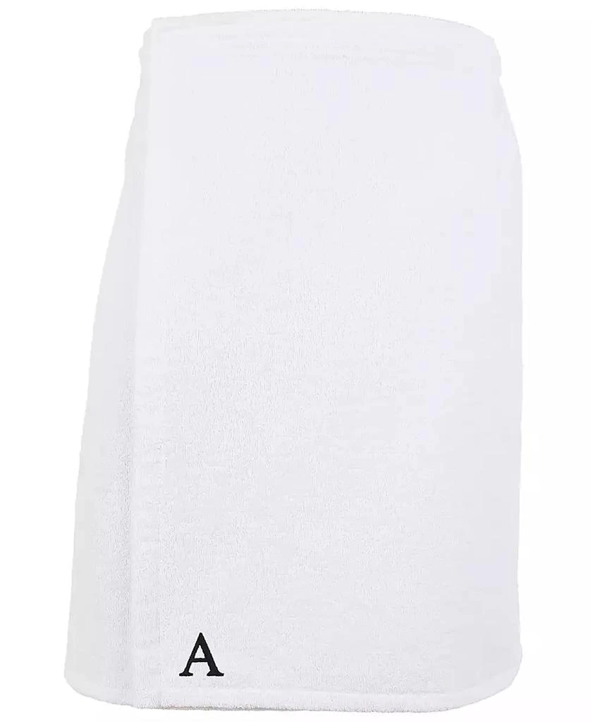 Linum Home Textiles 100% Turkish Cotton Terry Personalized Men's Bath Wrap 1