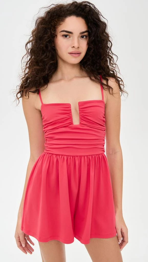 Susana Monaco Carryover Rectangle Wire String Romper 6