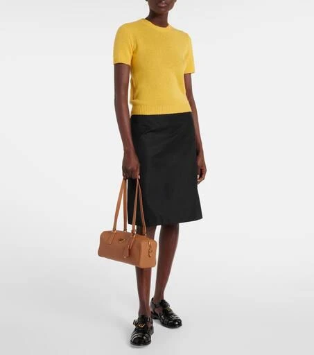 Prada Medium leather shoulder bag 5