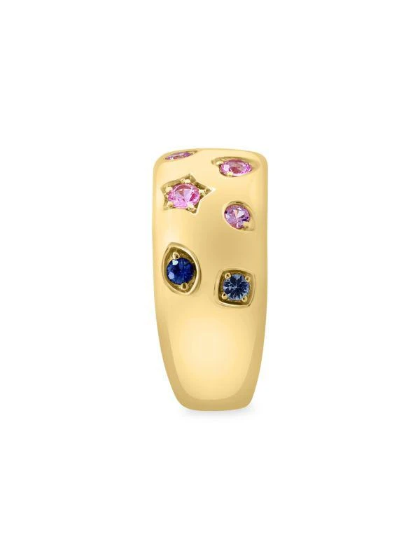Effy 14K Yellow Gold
Mixed Sapphire Ring 2