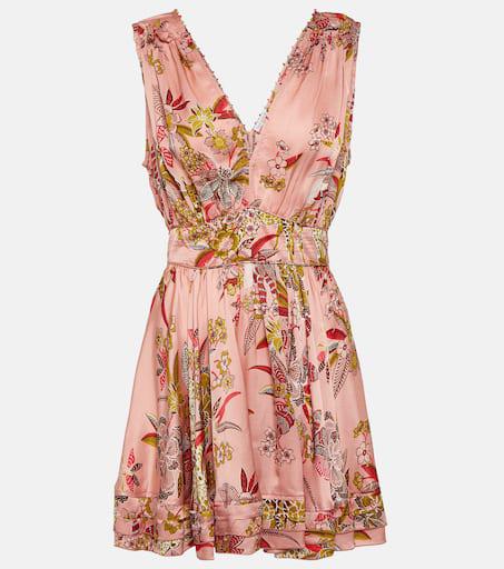 Poupette St Barth Bessie printed minidress