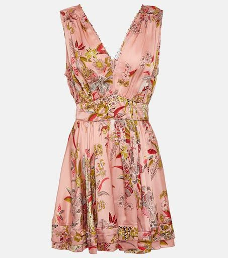 Poupette St Barth Bessie printed minidress 1