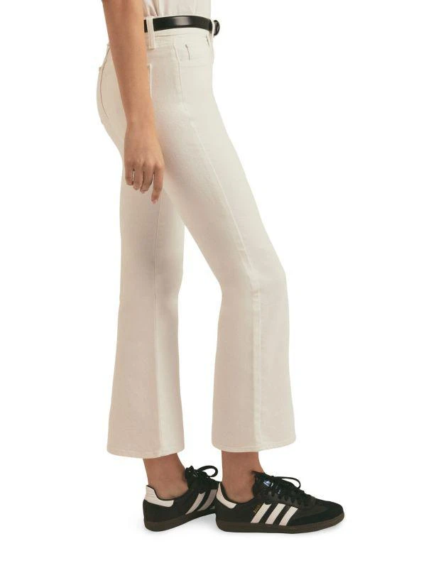 Favorite Daughter The Erin Low-Rise Cropped Boot-Cut Jeans 3