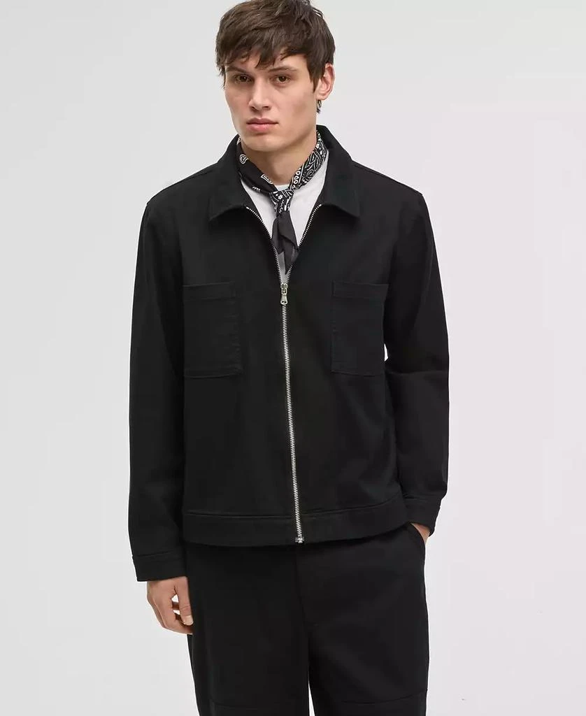Mode of One Men's Regular-Fit Stretch Twill Utility Jacket, Exclusively at Macy's 1