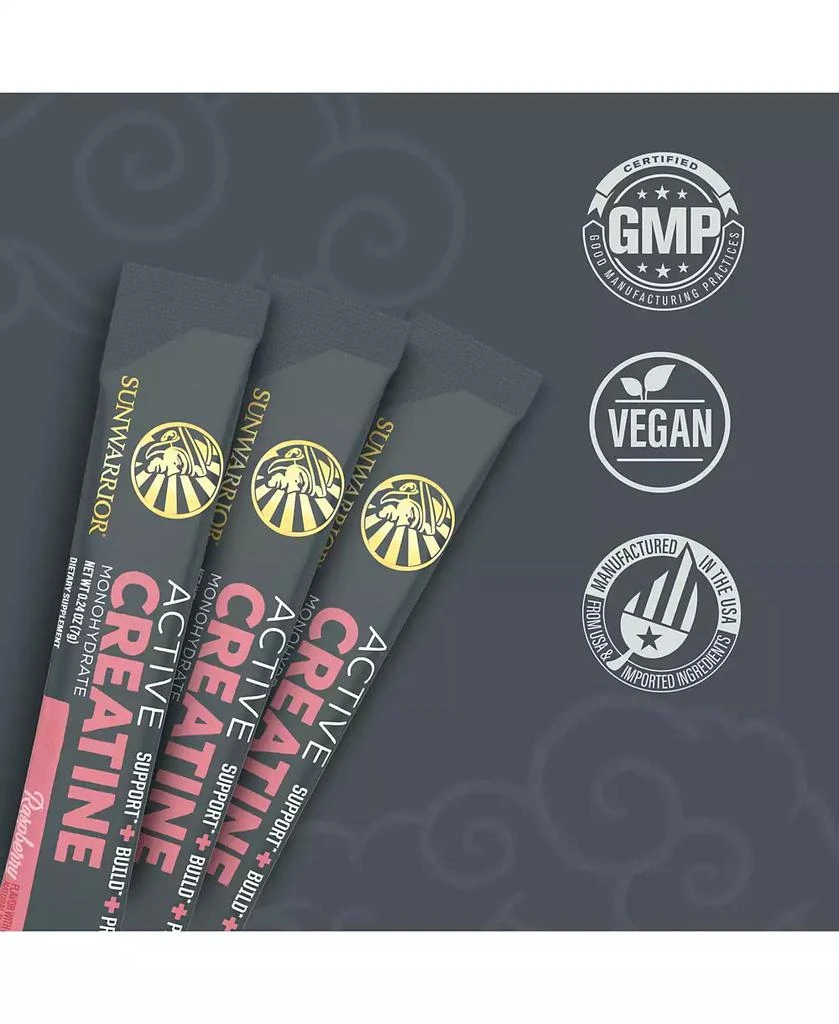 Sunwarrior US Active Creatine Raspberry 210g Pop Box (30 ct) 3