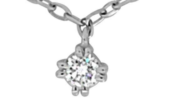 Bony Levy Liora 18K White Gold Diamond Charm Necklace - 0.15ct. 2
