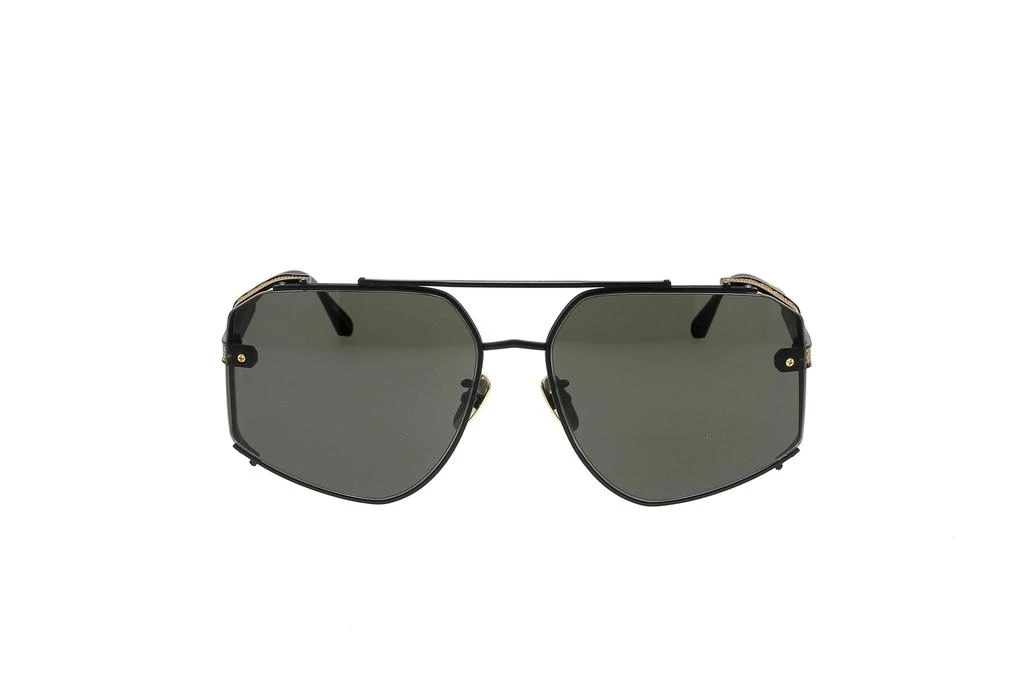 Linda Farrow Linda Farrow Amar Aviator Sunglasses 1