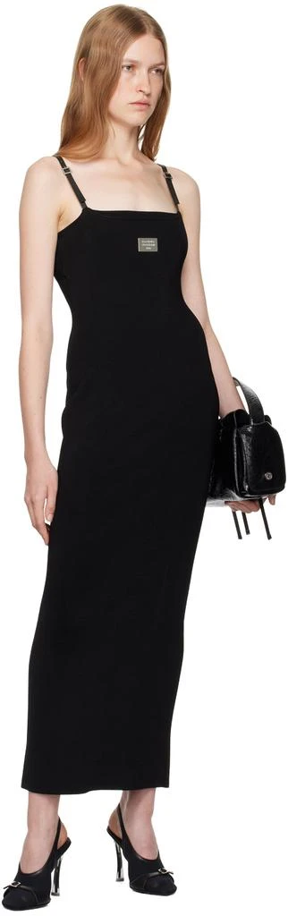 Acne Studios Black Mesh Slingback Heels 5