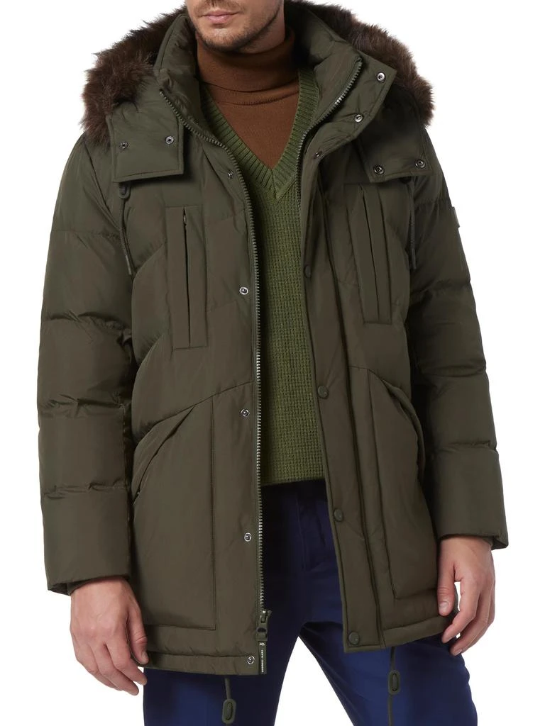 Andrew Marc Tremont Faux Fur Trim Parka 1