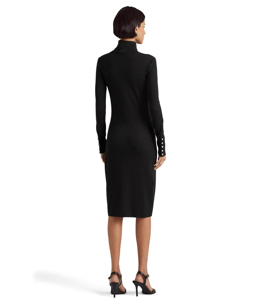 Ralph Lauren Cotton-Blend Turtleneck Dress 2