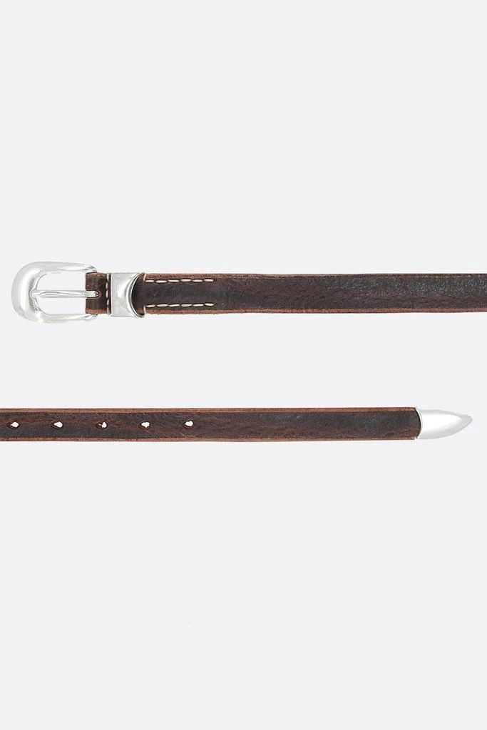 Our Legacy Vintage Leather Thin Belt 2