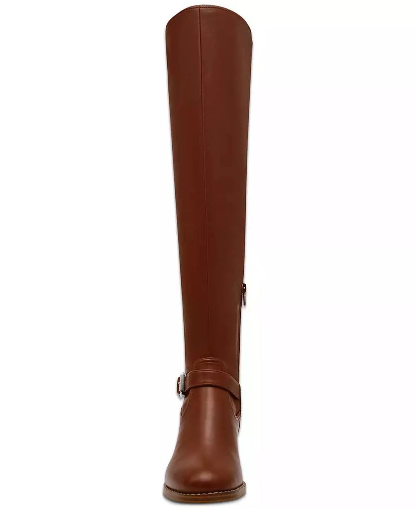 DV Dolce Vita Women's Elyse Over-The-Knee Buckle Block Heel Boot 7