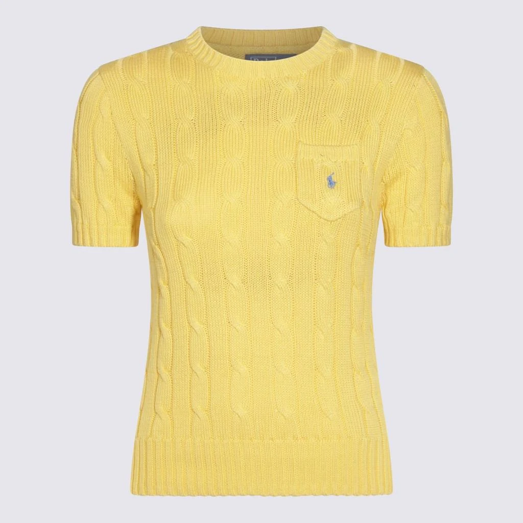 Ralph Lauren Yellow Cotton T-shirt 1
