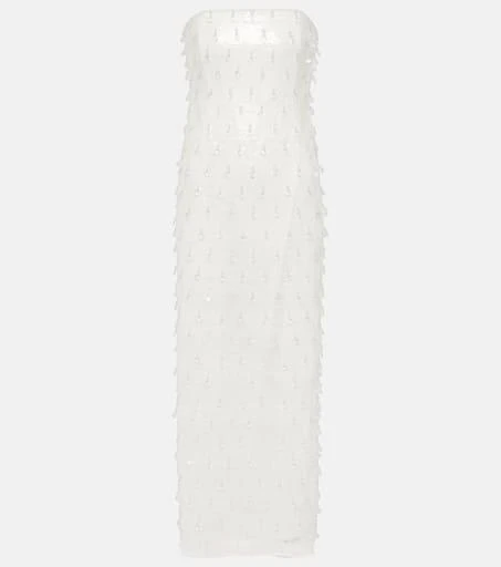 SIMKHAI Preston embellished maxi dress 1