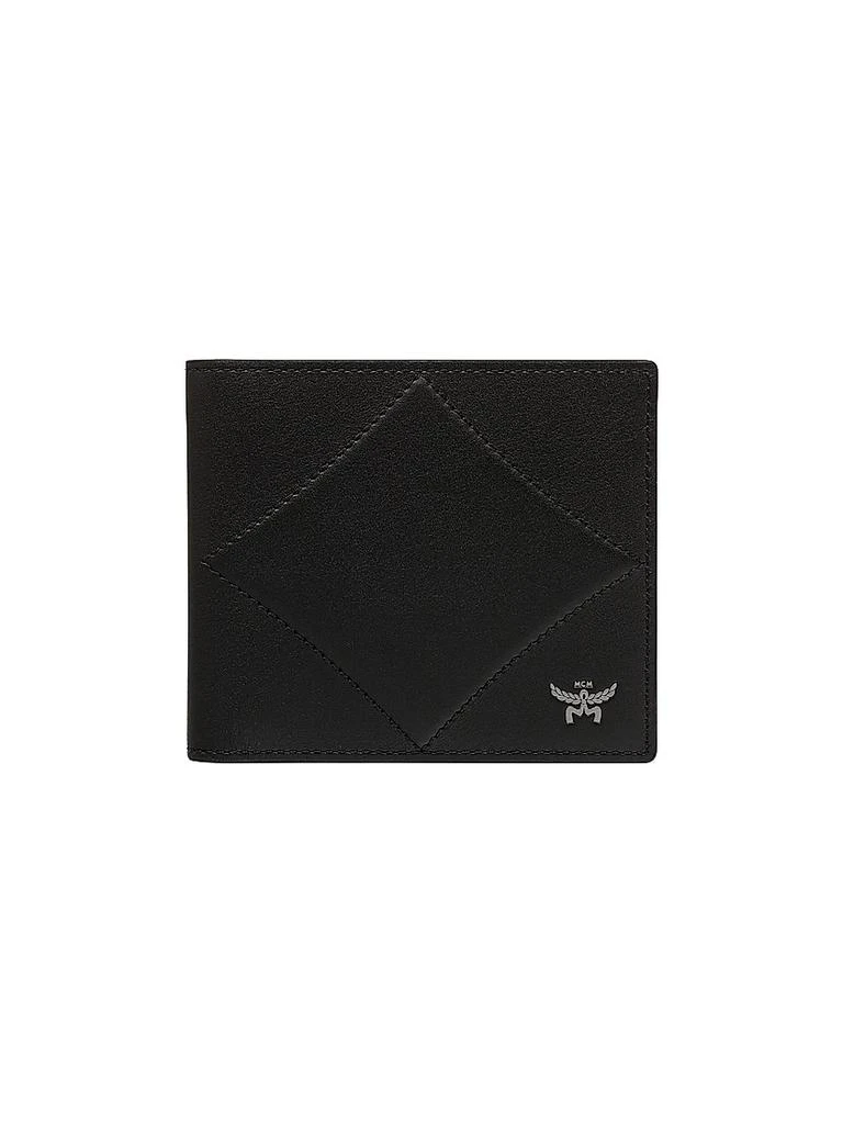 MCM Diamond Leather Bifold Wallet 1