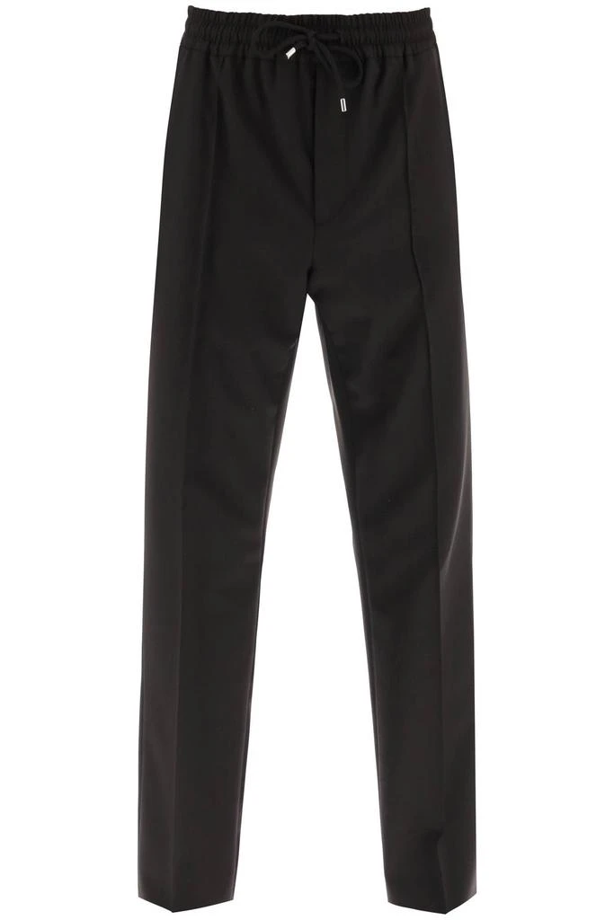 Valentino joggers in light wool 1