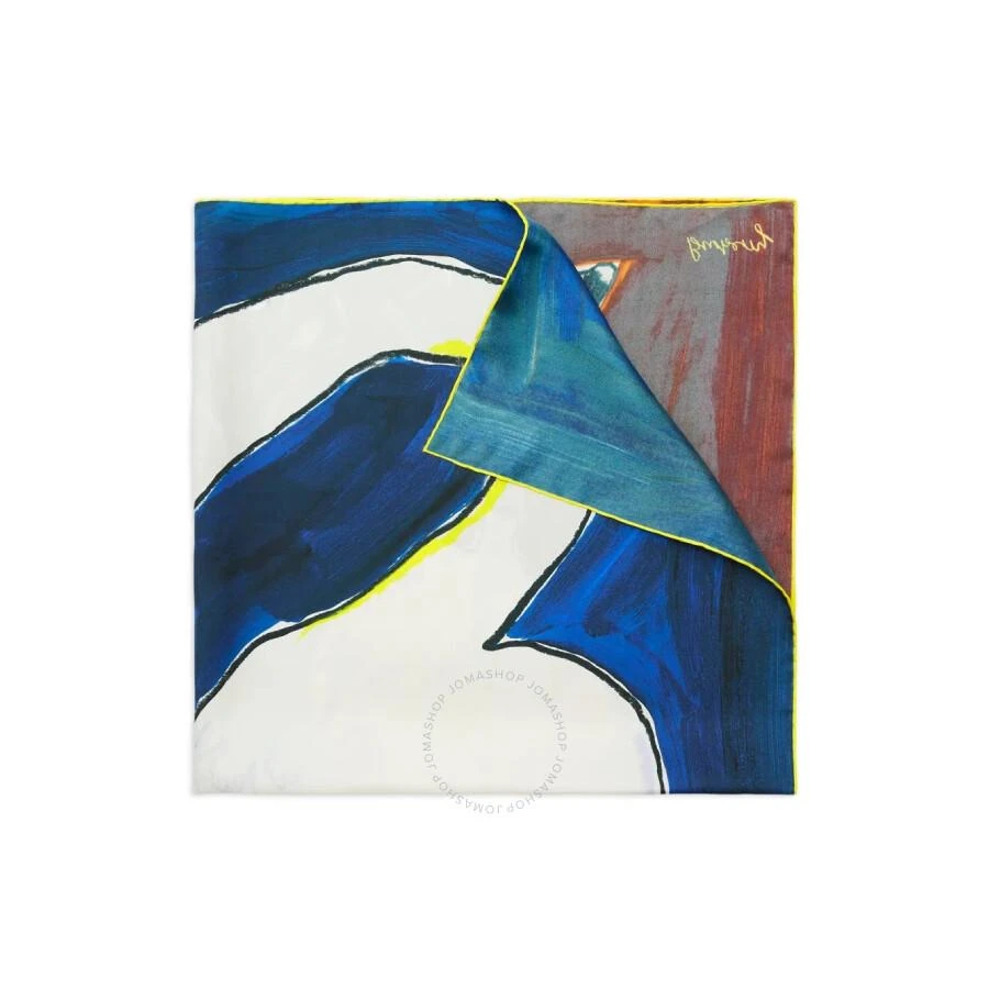Burberry Silk Swan Print Scarf 3