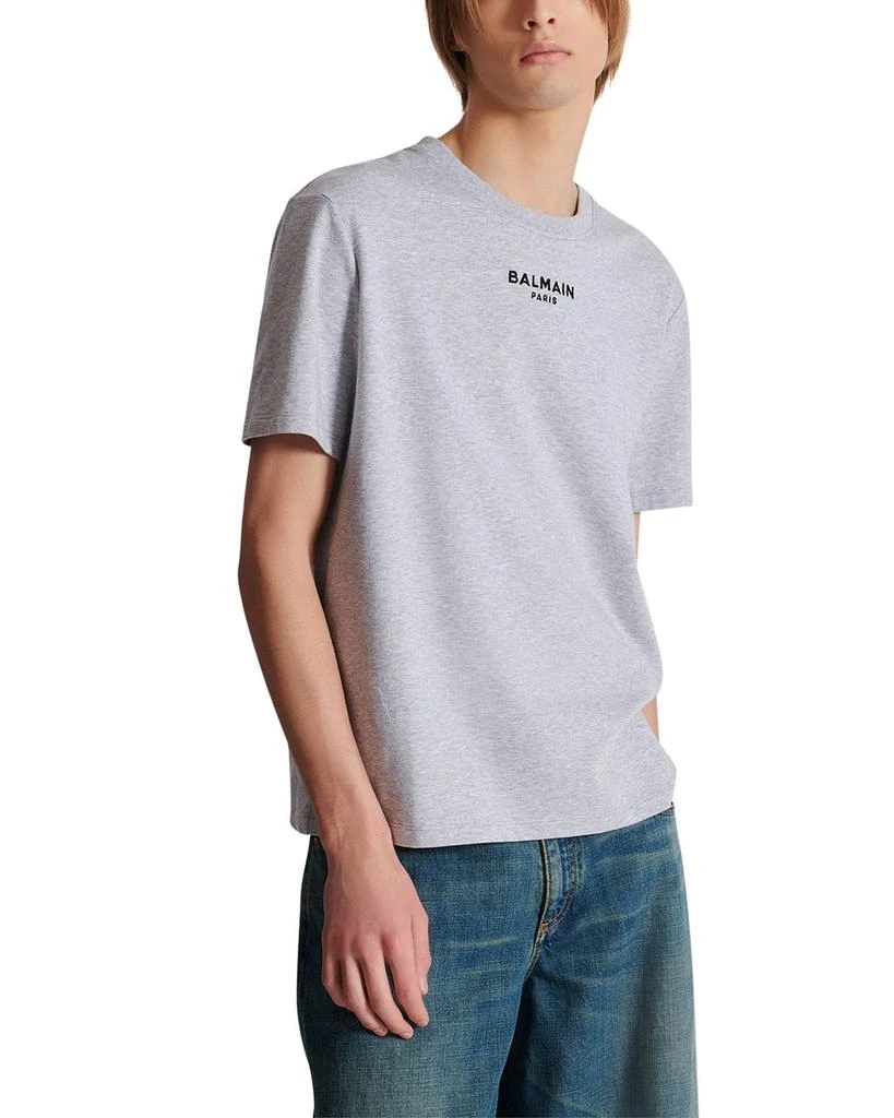 Balmain Crewneck Logo Tee 5