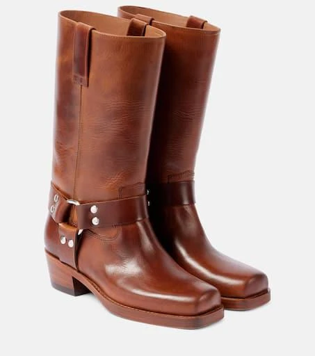 Paris Texas Roxy 45 leather biker boots 1