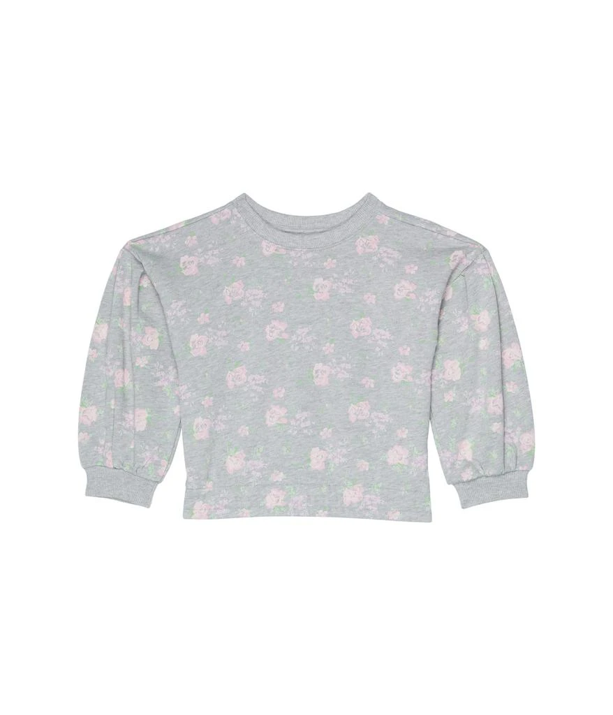 Janie and Jack Floral Printed Sweatshirt (Toddler/Little Kids/Big Kids) 1