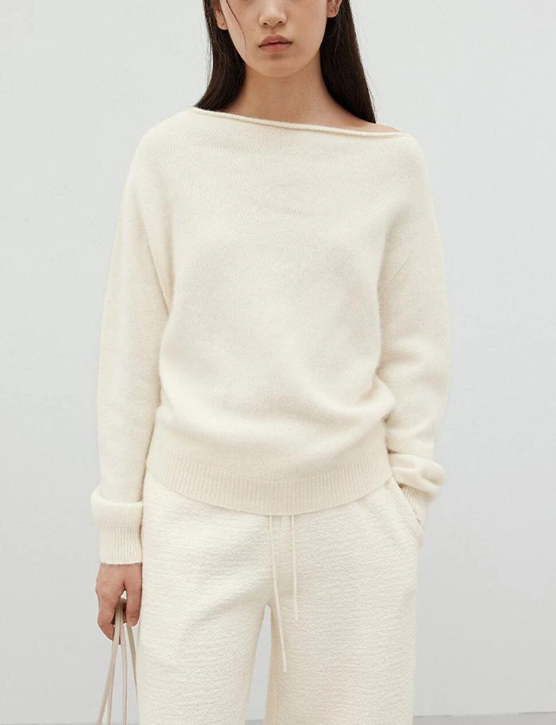Pixie Market Off The Shoulder Sweater-PREORDER 8