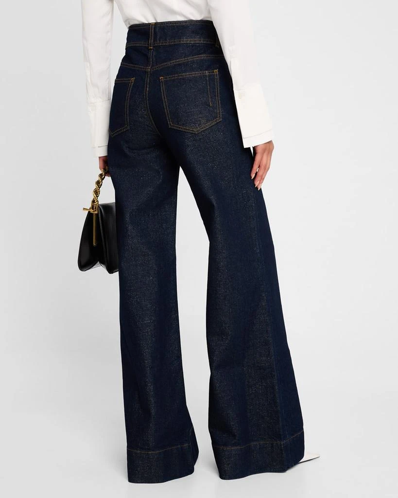 Derek Lam Mille High Rise Wide-Leg Jeans 3