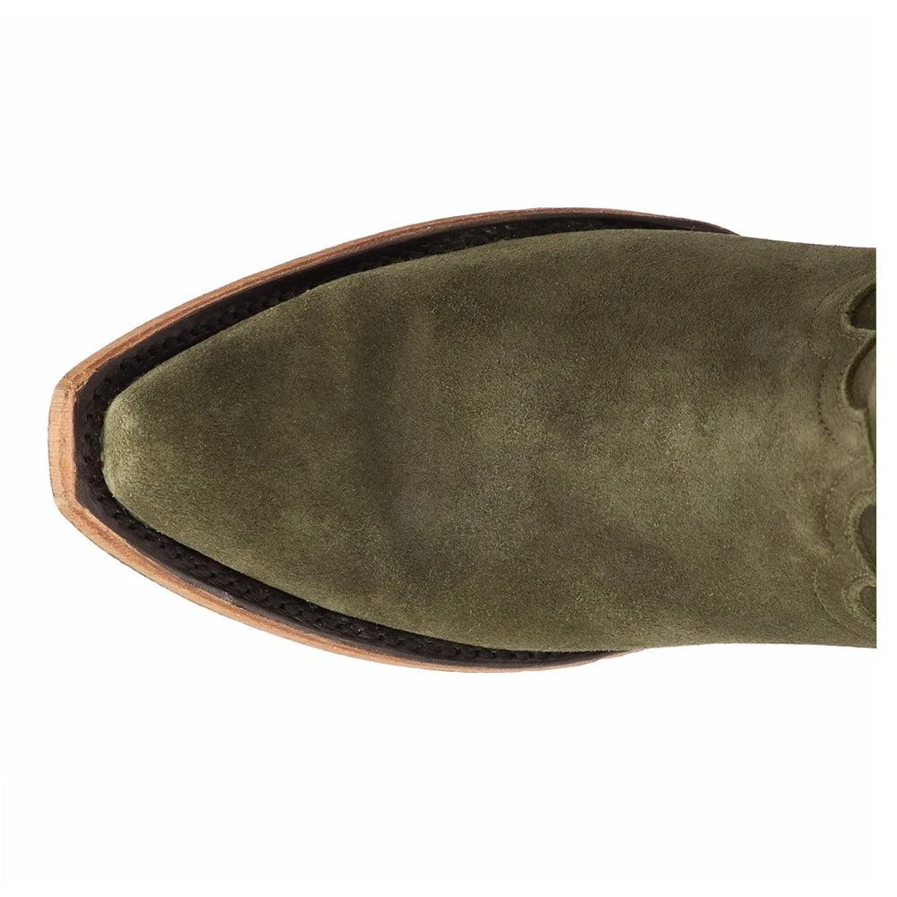 LANE Emma Jane Suede Snip Toe Cowboy Boots 4
