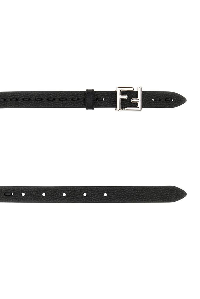 Fendi Black leather belt
