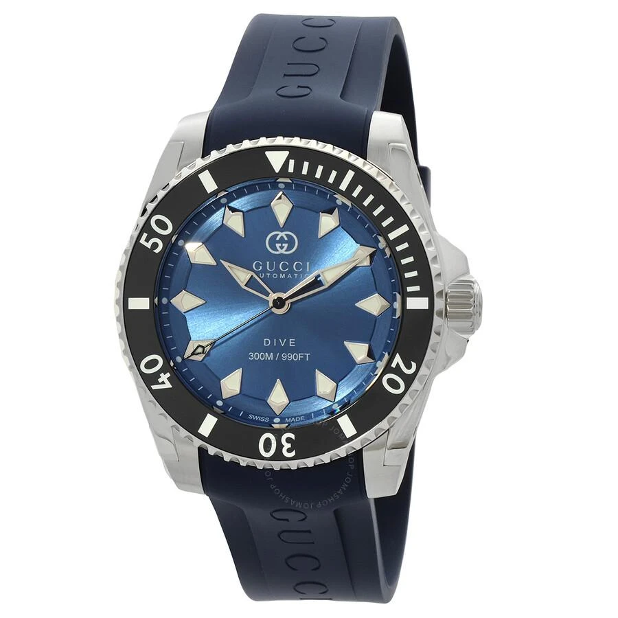 Gucci Dive Automatic Blue Dial Men's Watch YA136359 1