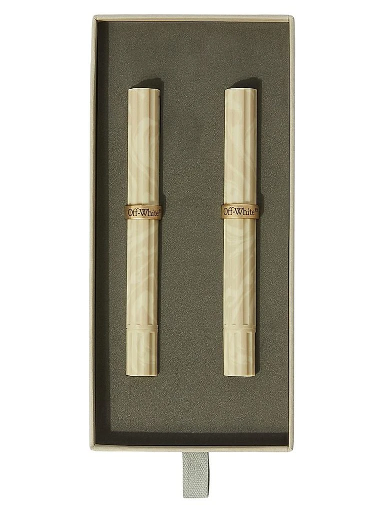 Off-White Imprint Crayon Stick 2-Piece Set 3
