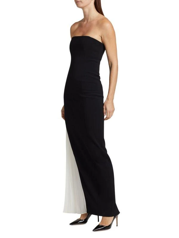 Alice + Olivia Retha Strapless Maxi Dress 3