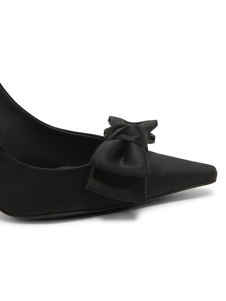 Dolce 
Gabbana 100MM Bow-Detailed Satin Pumps 6