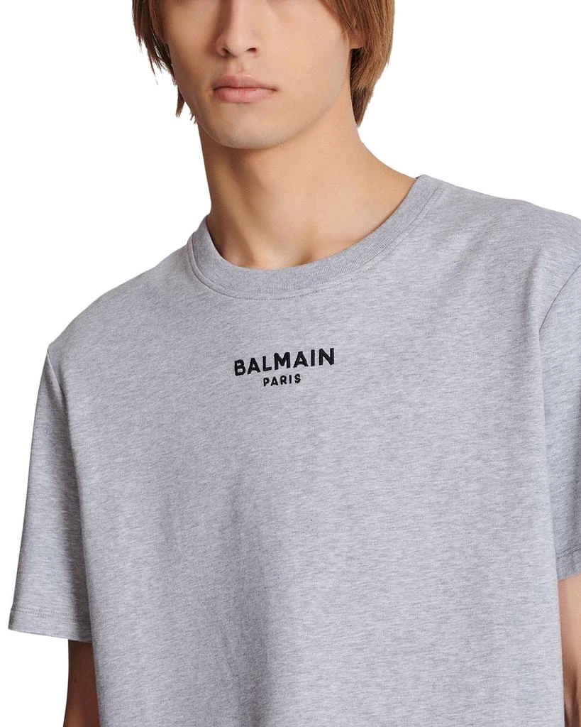 Balmain Crewneck Logo Tee 6