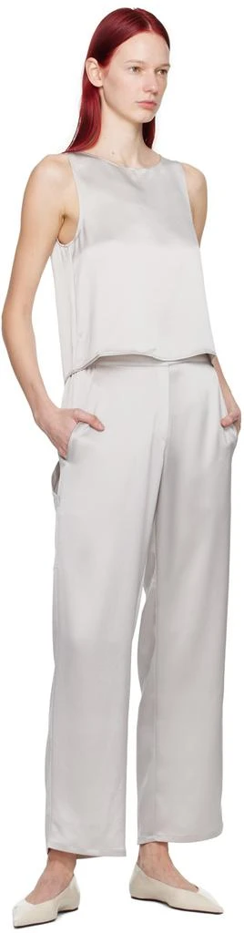 LESET Gray Barb Tank Top 4