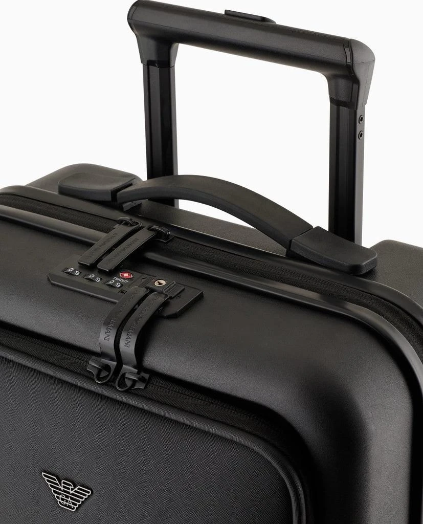 Emporio Armani Black Hard-Shell Suitcase 5