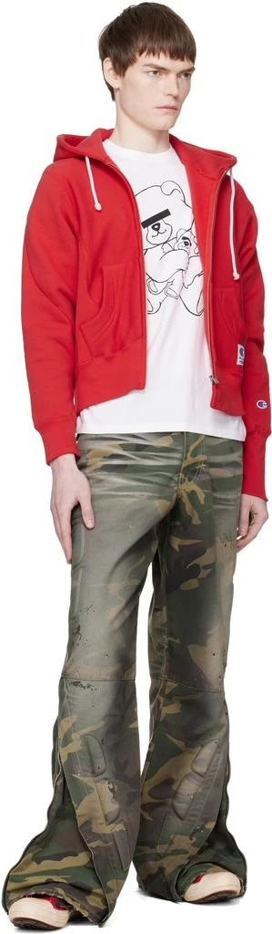 Satoshi Nakamoto Khaki Enduro Trousers 4