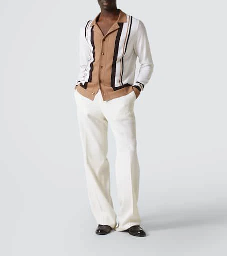 Dolce 
Gabbana Wool and silk jacquard cardigan 2