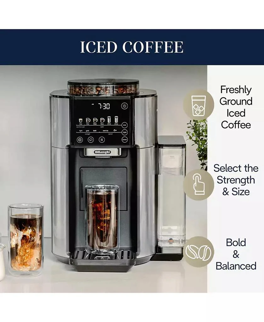 De'Longhi TrueBrew Automatic Coffee Maker with Bean Extract Technology 7