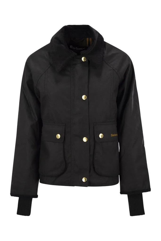 Barbour BEADNELL WAXED JACKET WITH CROP CUT 1